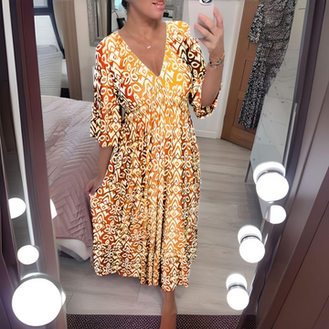 Liwia™ | Elegancka sukienka maxi w stylu boho